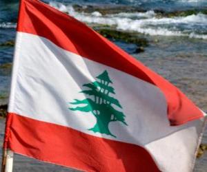 пазл Флаг Ливана